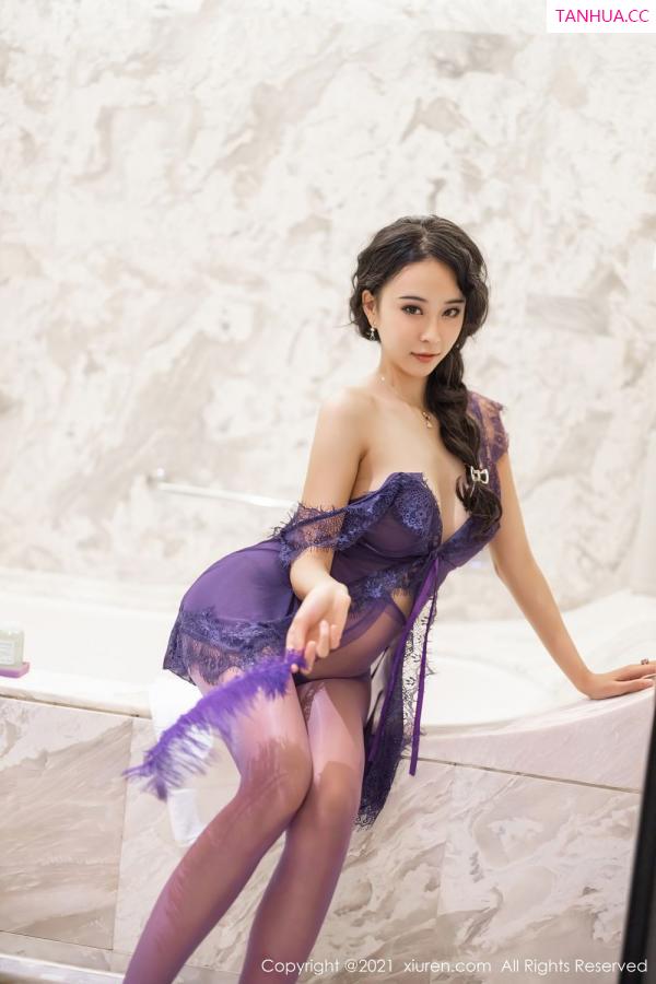 刘艺蕾  [XiuRen]高清写真图 2021.06.17 VOL.3555 蓝夏Akasha第9张图片